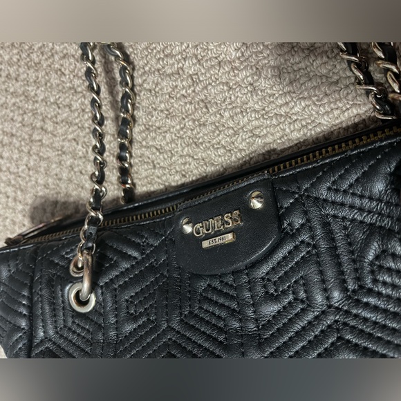 AS IS Guess | Black Shoulder Purse - Picture 6 of 17